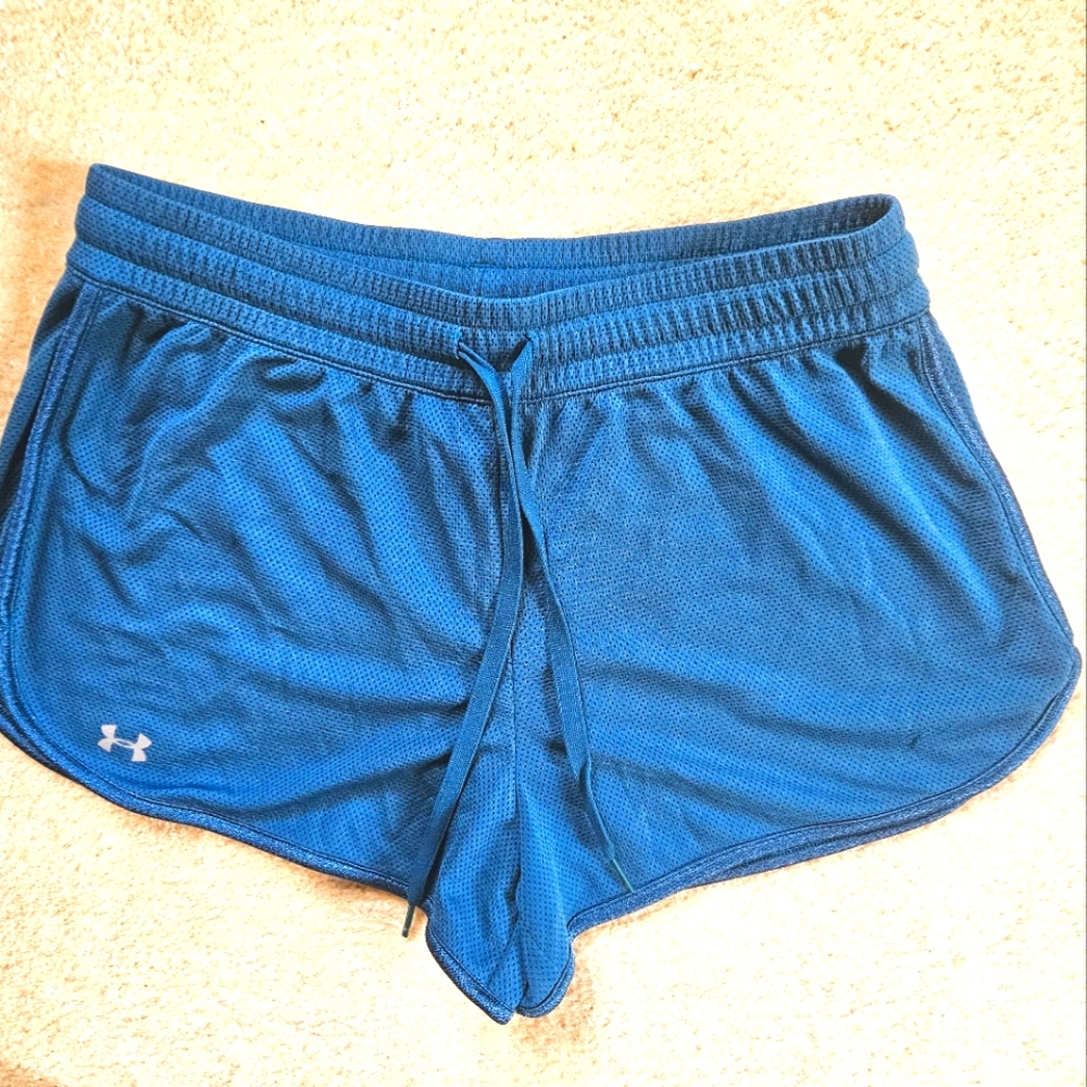 Under Armour HeatGear Teal Jersey Shorts